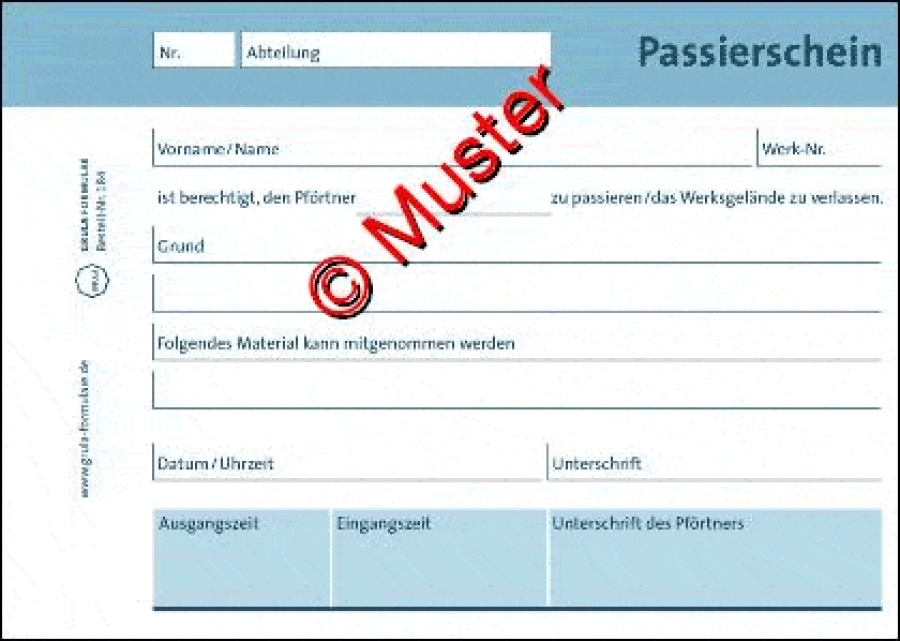 Passierschein